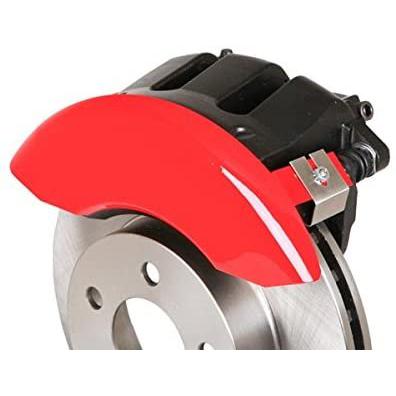 MGP Caliper Covers 14036SCS5RD Caliper Cover with Red Powder Coat Finish, (Set of 4)-SR1 Performance