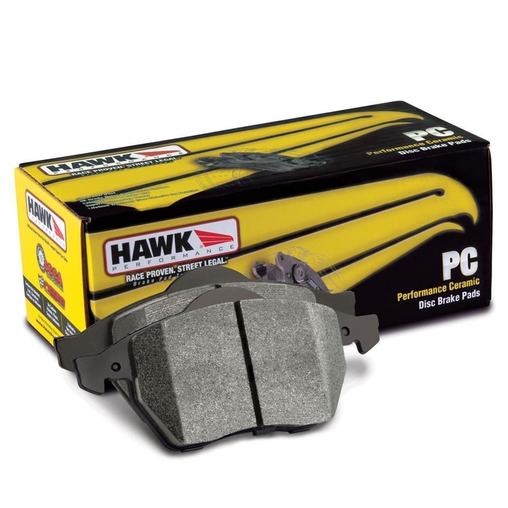 Corvette Brake Pads - Hawk Ceramic - Rear : C7 Stingray, Z51, Grand Sport, Z06-SR1 Performance