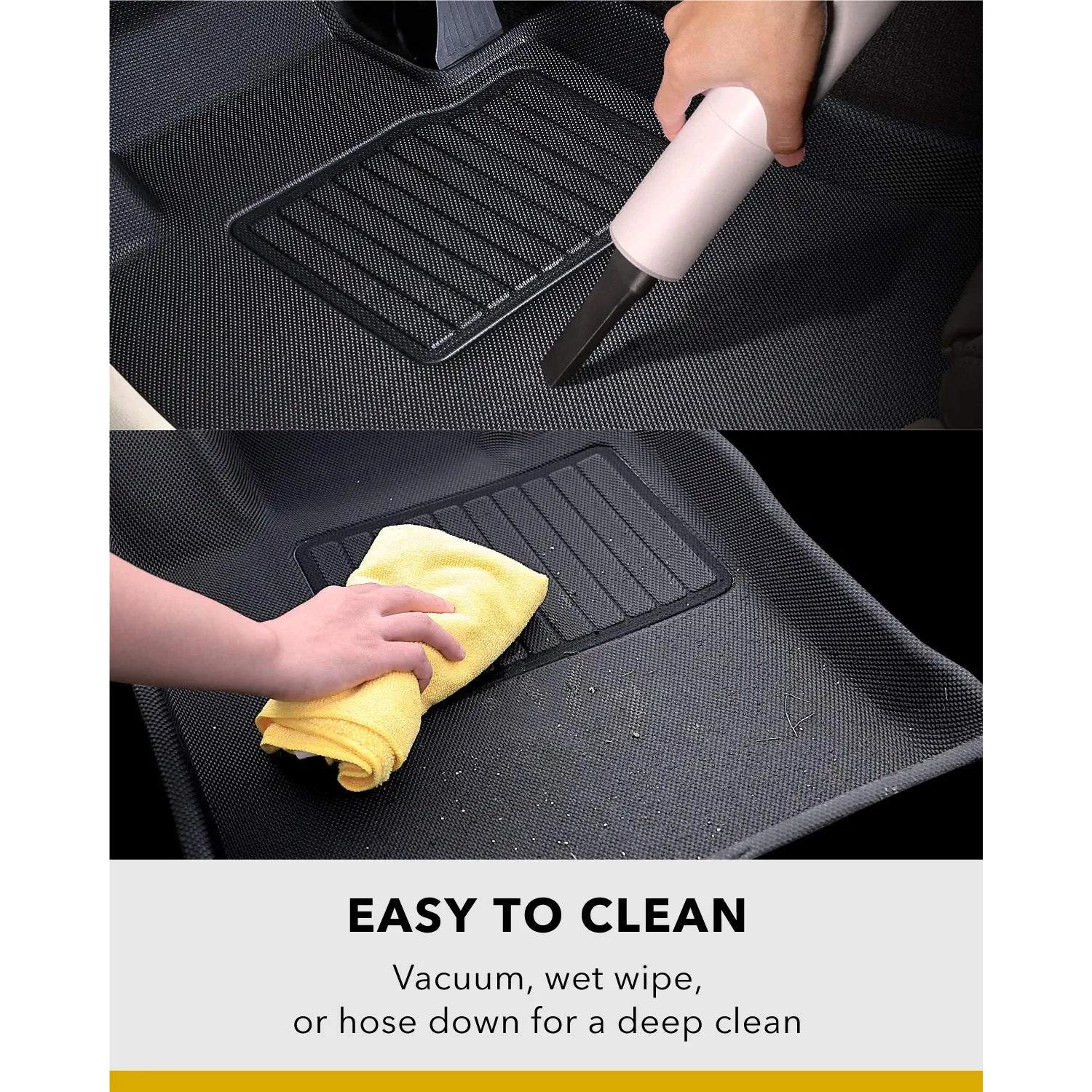 2016-2023 Honda HR-V HRV 3D MAXpider Custom Fit Floor Mats - 2 Rows Black-SR1 Performance