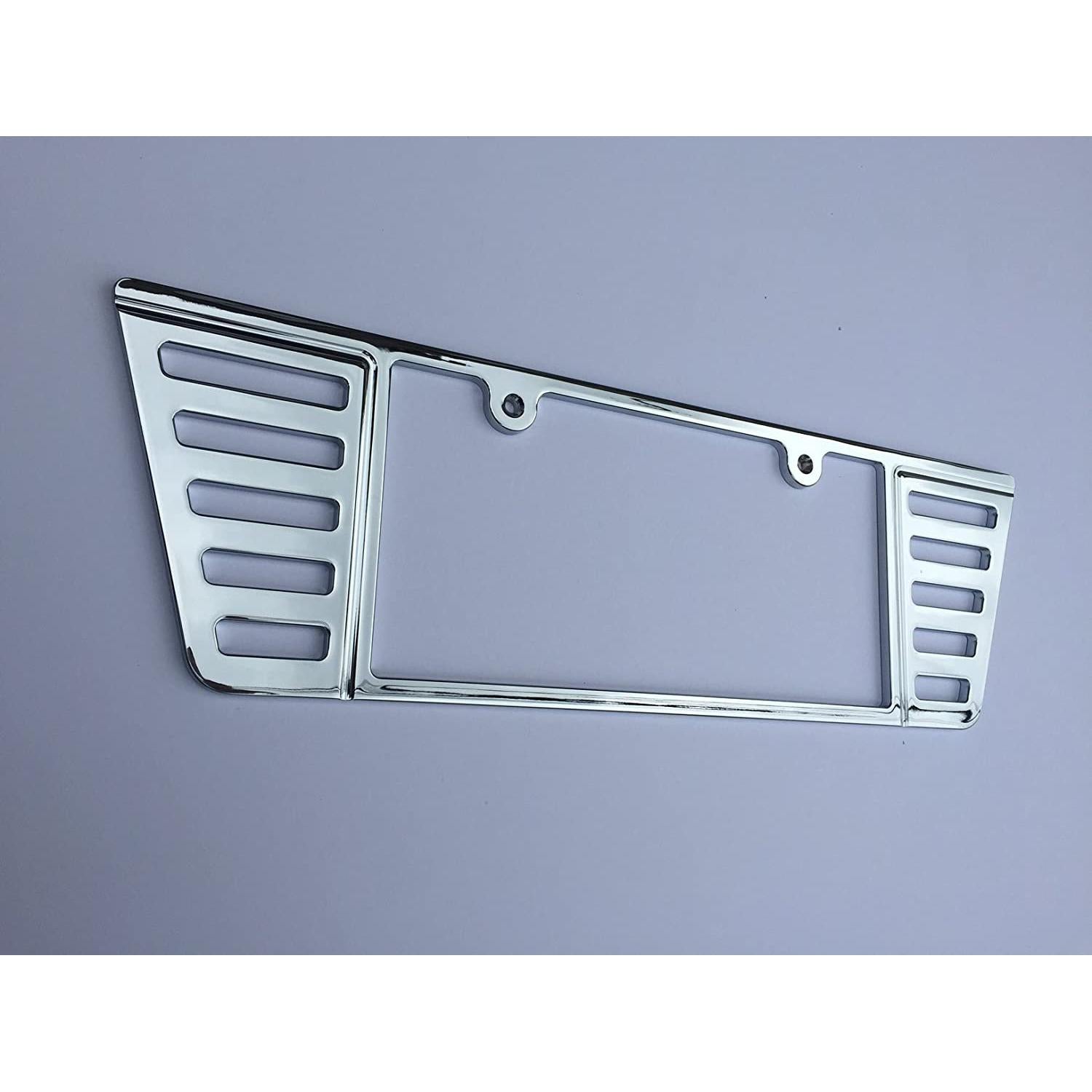 C5, C6, C7 Corvette Billet Aluminum License Plate Frame - Chrome-SR1 Performance