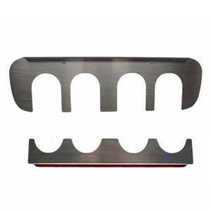 C7 Corvette Stingray Standard Exhaust Port Filler Panel- Polished Non Illuminated-SR1 Performance