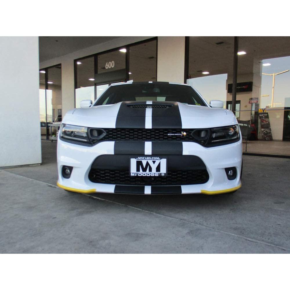 STO N SHO Front License Plate Bracket for 2019-2020 Dodge Charger SRT, Hellcat, Scat Pack Daytona Alternate No Drill Option-SR1 Performance