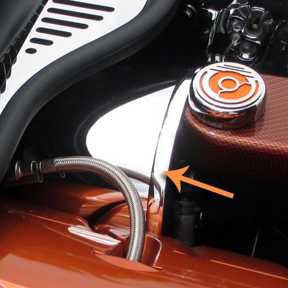 Corvette Brake Booster Cover - Polished Stainless Steel : 2005-2007 C6-SR1 Performance