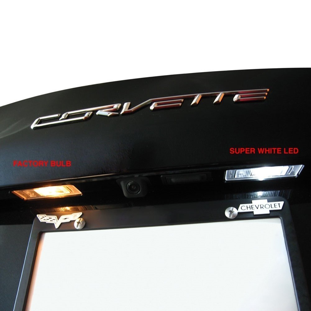 C7 Corvette Rear Hatch & License Plate LED Lighting Kit-SR1 Performance