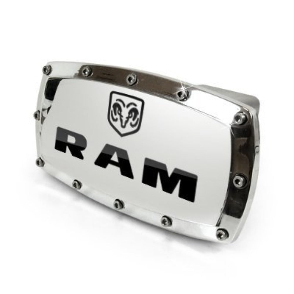 Dodge RAM Tow Hitch Cover - Billet Aluminum-SR1 Performance