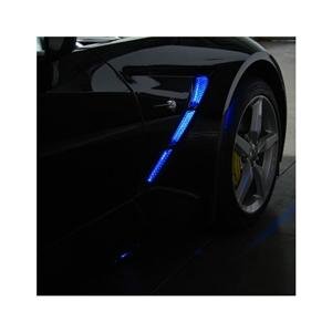 C7 Corvette - Side Cove & Hood Vent LED Lighting Kit with RGB Keyfob : Stingray, Z51, Z06-SR1 Performance