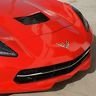 C7 Corvette Stingray GM Crossed Flags Rear Emblem : Chrome-SR1 Performance