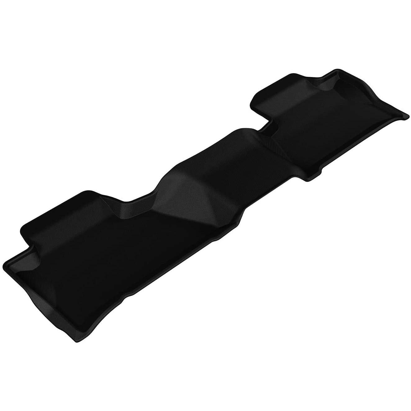 3D MAXpider Complete Set Custom Fit All-Weather Floor Mat for Select Chevrolet Traverse Models - Kagu Rubber-SR1 Performance