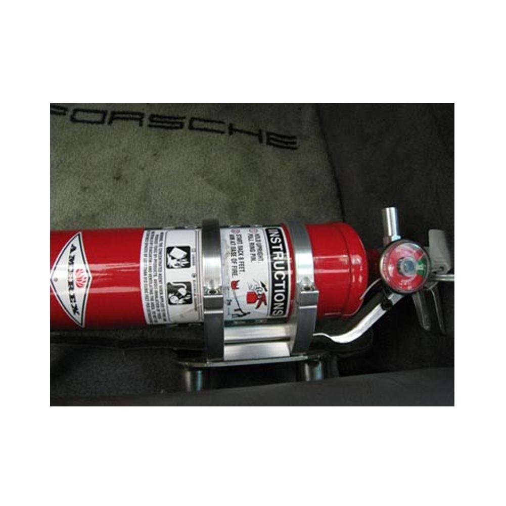 Corvette Universal Fire Extinguisher Mount : Brey-Krause : 1997-2013 C5, C6, Z06, ZR1 & Grand Sport-SR1 Performance