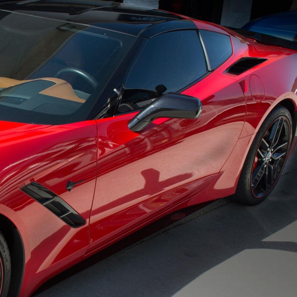 C7 Corvette Stingray - Rear Quarter Vent Sport Fade Graphic 2pc.-SR1 Performance