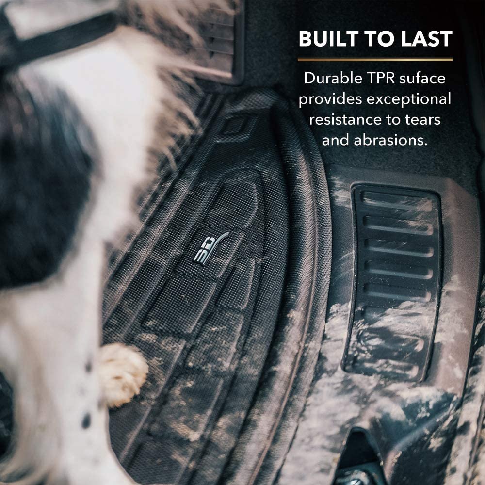 3D MAXpider Tesla Model S 2021-2022 Rear Upper Cargo Liner Kagu Black-SR1 Performance