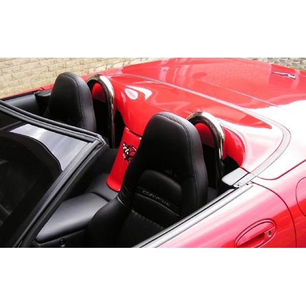 Corvette Seat Back Hoop Set - Chrome : C5 & Z06-SR1 Performance