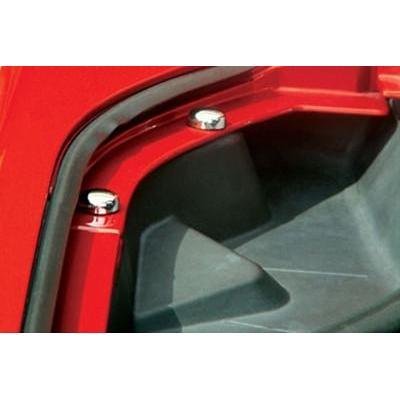 2005-2013 Corvette Chrome Engine & Trunk Screw Cap Cover Kit - 60pc-SR1 Performance