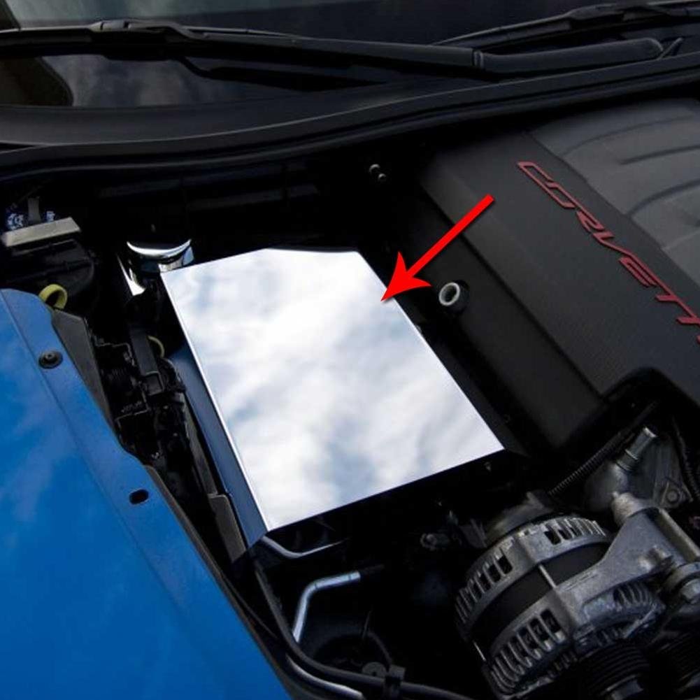 C7 Corvette Stingray Fuse Box Cover Polished-SR1 Performance
