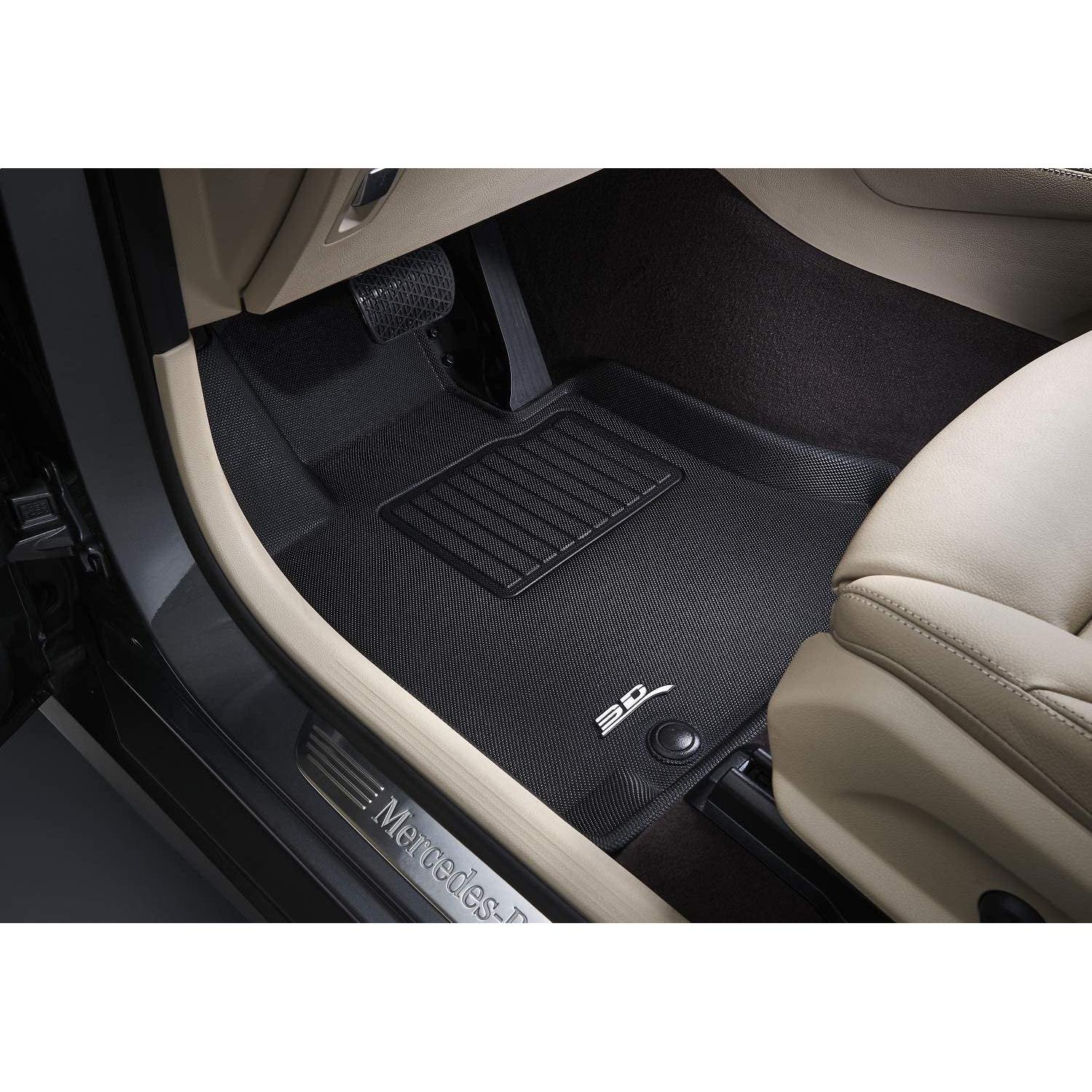 2016-22 Mazda Miata MX5 / 2017-18 Fiat 3D MAXpider All-Weather Floor Mats -Black-SR1 Performance