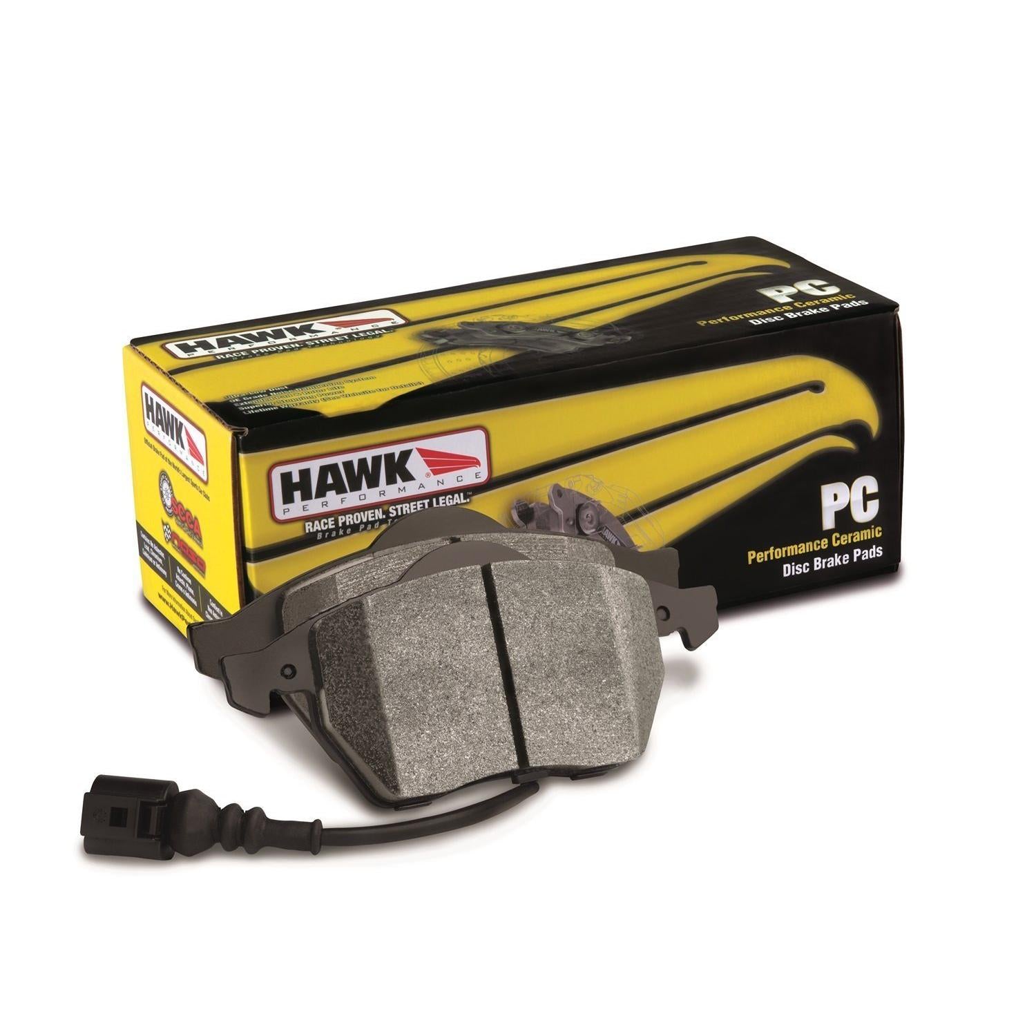 Hawk Performance HB248Z.650 Performance Ceramic Brake Pad-SR1 Performance
