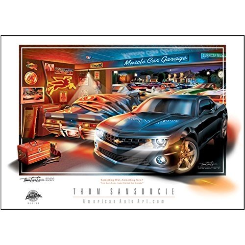 Camaro Color Print “Something Old Something New” : 24" x 18"-SR1 Performance