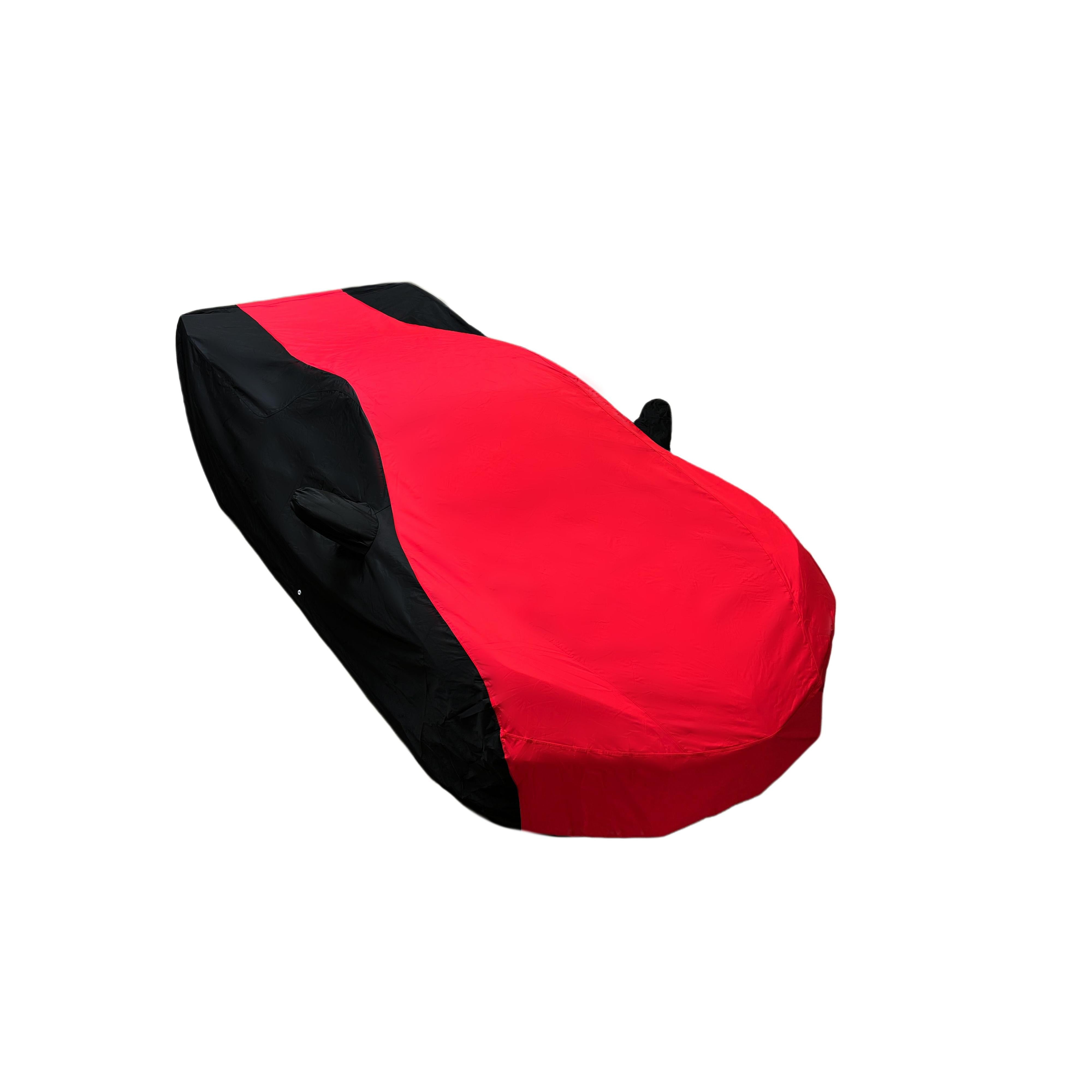 C8 Corvette Ultraguard Plus Car Cover - Indoor/Outdoor Protection: C8 Stingray, Z51 (Red/Black)-SR1 Performance