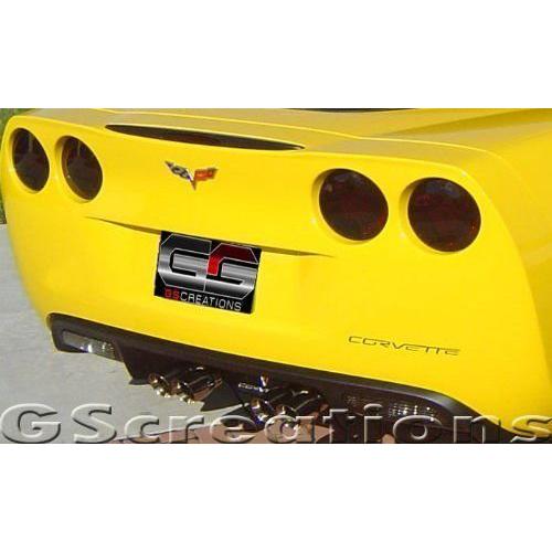 2005-2012 C6 & Z06 Corvette Rear Blackout Kit (5 Piece)-SR1 Performance
