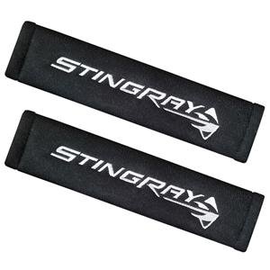 Corvette Seatbelt Harness Pad : C7 Stingray (Yellow)-SR1 Performance