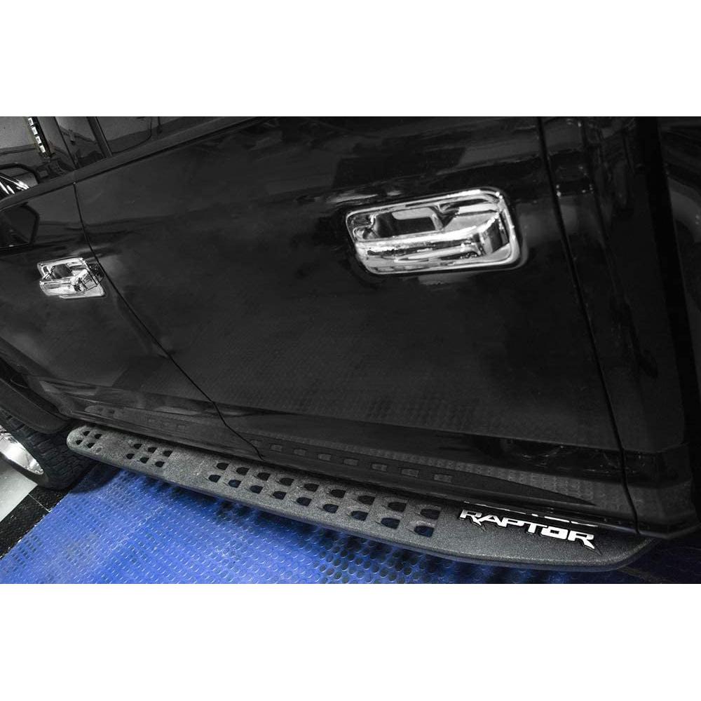 American Car Craft Stainless Steel RAPTOR Running Board Emblems | 2017-2020 Ford Raptor-SR1 Performance