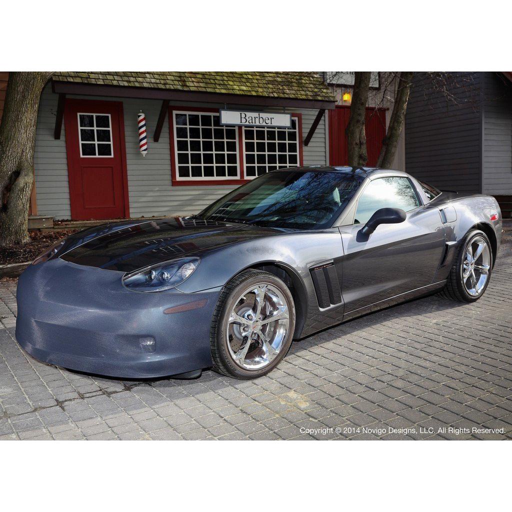 C6 Corvette Bra Front Bumper Mask & Mirror Mask Package : 2005-2013 C6 Z06, ZR1, Grand Sport (Will not fit The Base C6 Corvette)-SR1 Performance