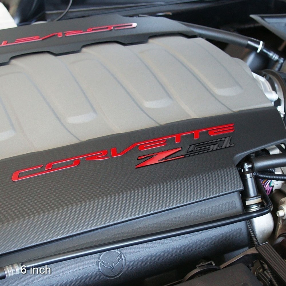 C7, C8 Corvette Z51 Badge Emblem - Domed - Carbon Fiber Look-SR1 Performance