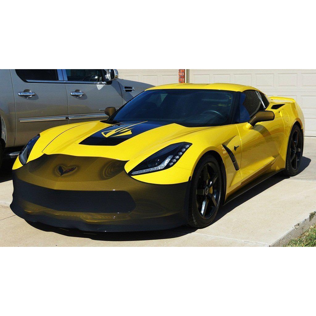 C7 Corvette NoviStretch Bra High Tech Stretch Front Bumper Mask-SR1 Performance