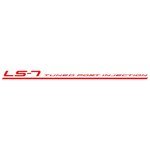 Corvette LS-7 Tuned Port Injection Decal - Red : 2006-2013 C6 Z06-SR1 Performance