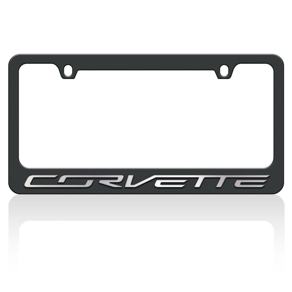 C7 Corvette Script License Plate Frame-SR1 Performance