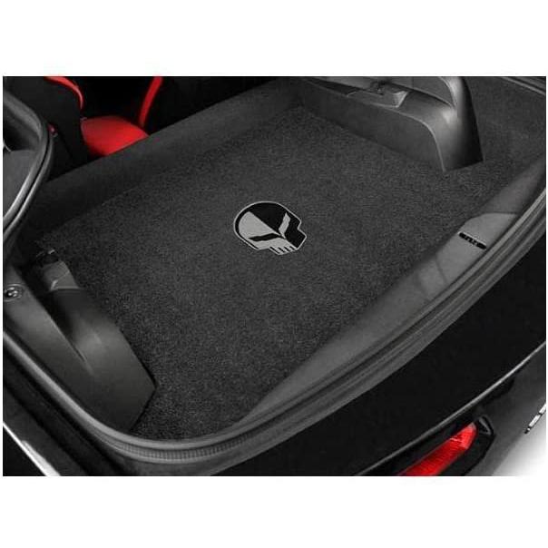 C7 Corvette Cargo Mat - Lloyds Mats with Corvette Racing's Jake Skull Logo : Stingray, Z51, Z06, Grand Sport-SR1 Performance