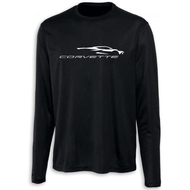 C8 Corvette Gesture Long Sleeve Tee-SR1 Performance