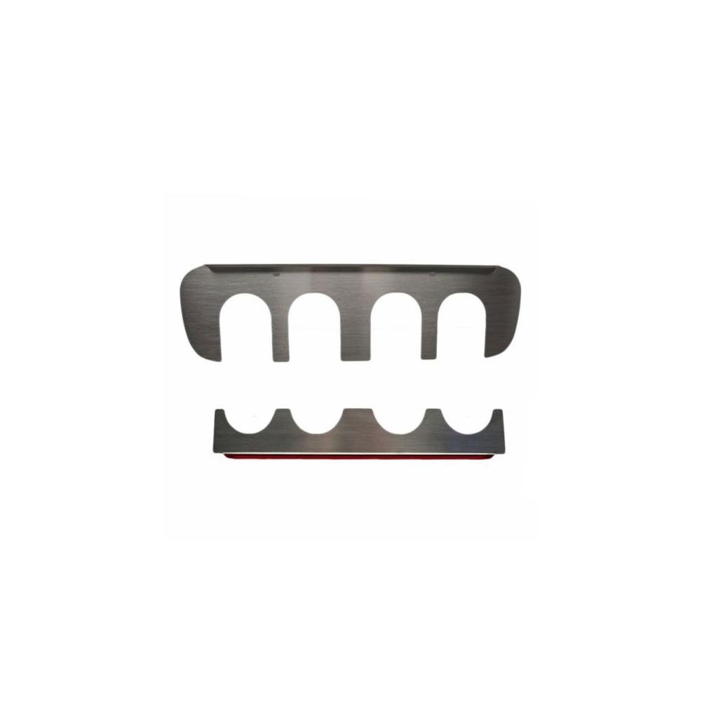 C7 Corvette Stingray Standard Exhaust Port Filler Panel- Polished Non Illuminated-SR1 Performance