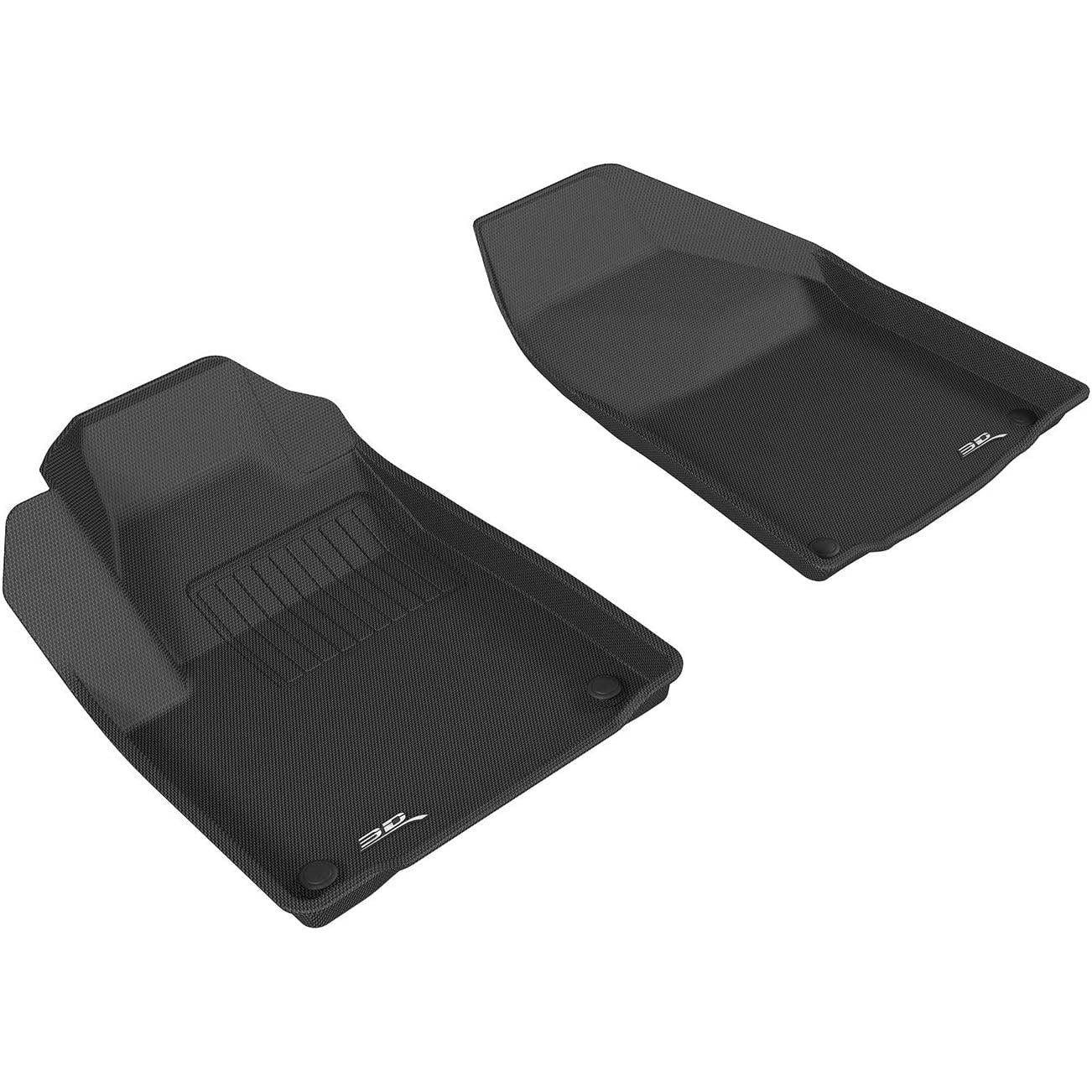 2015-2022 Jeep Cherokee 3D MAXpider All-Weather Floor Mats Custom Fit - Black-SR1 Performance