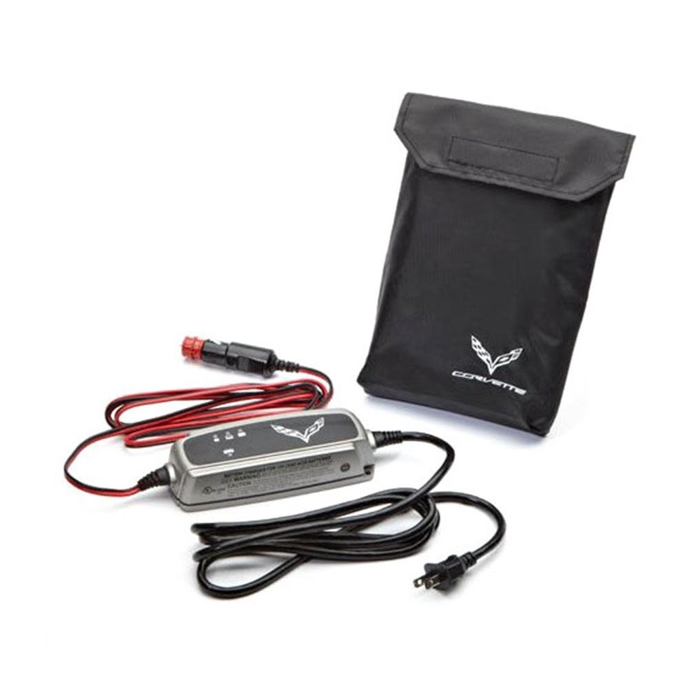Corvette C7 Stingray/Z06/Grand Sport 2014+ GM Battery Charger w/ C7 Logo-SR1 Performance