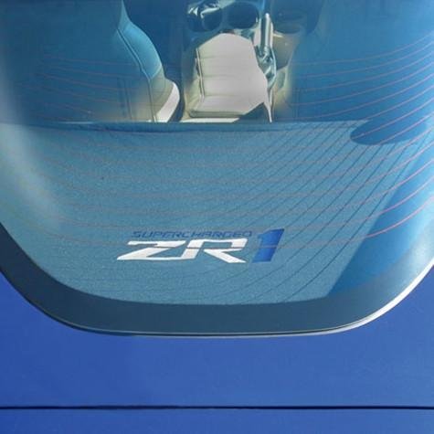 Corvette Rear Cargo Shade : 2009-2013 C6 ZR1-SR1 Performance