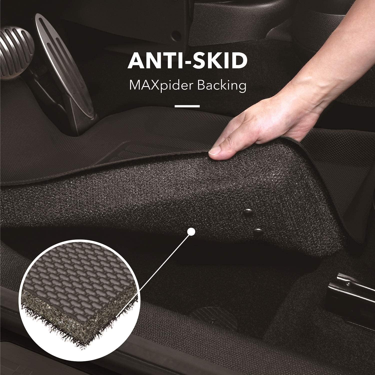 2011-2017 Lexus CT Hybrid 3D MAXpider Custom Fit All-Weather Floor Mats - Black-SR1 Performance