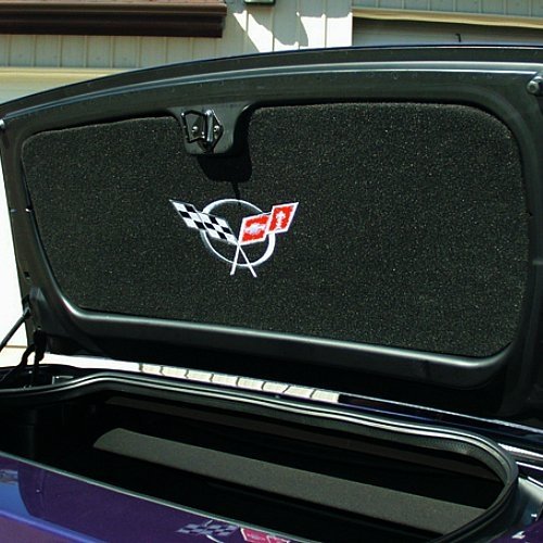 C5 Corvette Trunk Lid Liner Silver Emblem Fits: 98 through 04 FRC ZO6 and Convertible Corvettes-SR1 Performance