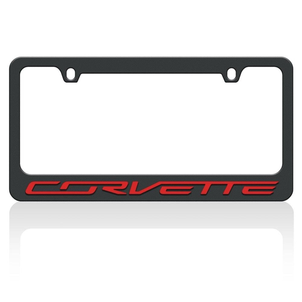 C7 Corvette Script License Plate Frame-SR1 Performance