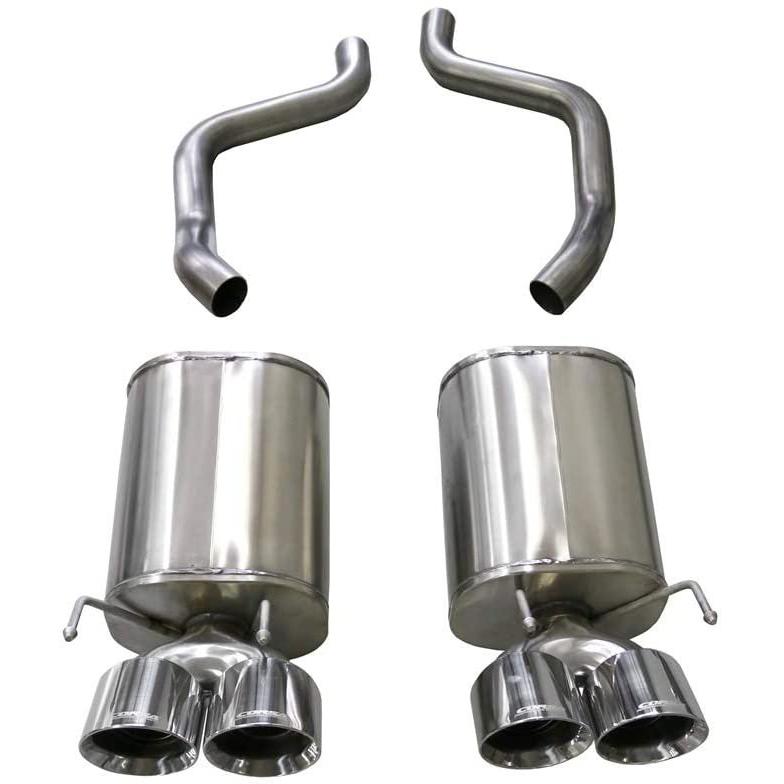 Corsa 21012 Axle-Back Exhaust (Chevrolet Corvette C6 2009-2013), 1 Pack-SR1 Performance