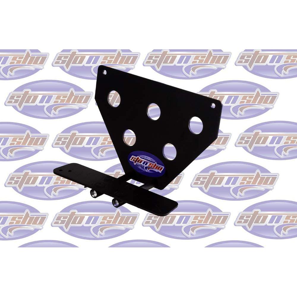 STO N SHO Front License Plate Bracket for 2019-2020 Dodge Charger SRT, Hellcat, Scat Pack Daytona Alternate No Drill Option-SR1 Performance