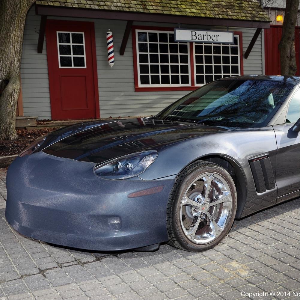 C6 Corvette Bra Front Bumper Mask & Mirror Mask Package : 2005-2013 C6 Z06, ZR1, Grand Sport (Will not fit The Base C6 Corvette)-SR1 Performance