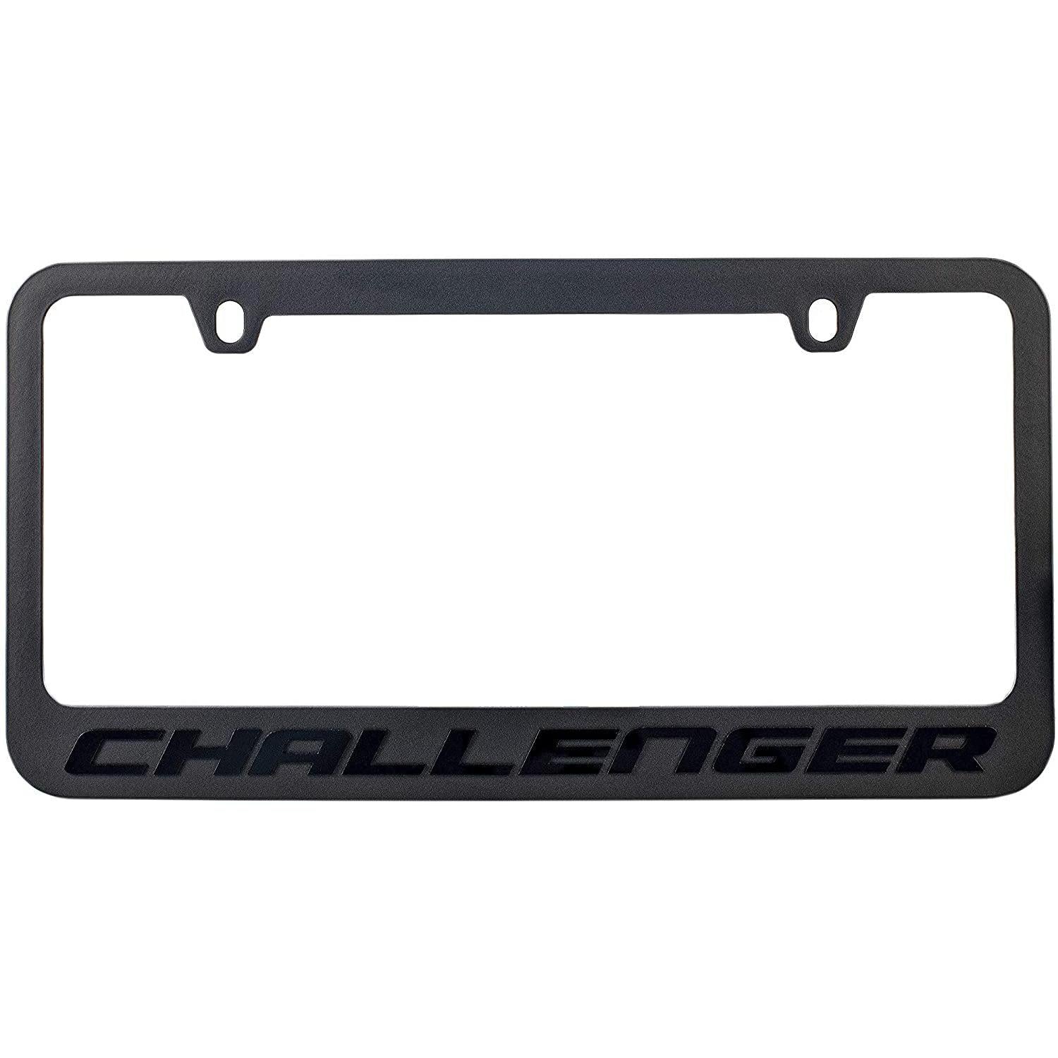 Dodge Challenger Blackout License Plate Frame-SR1 Performance