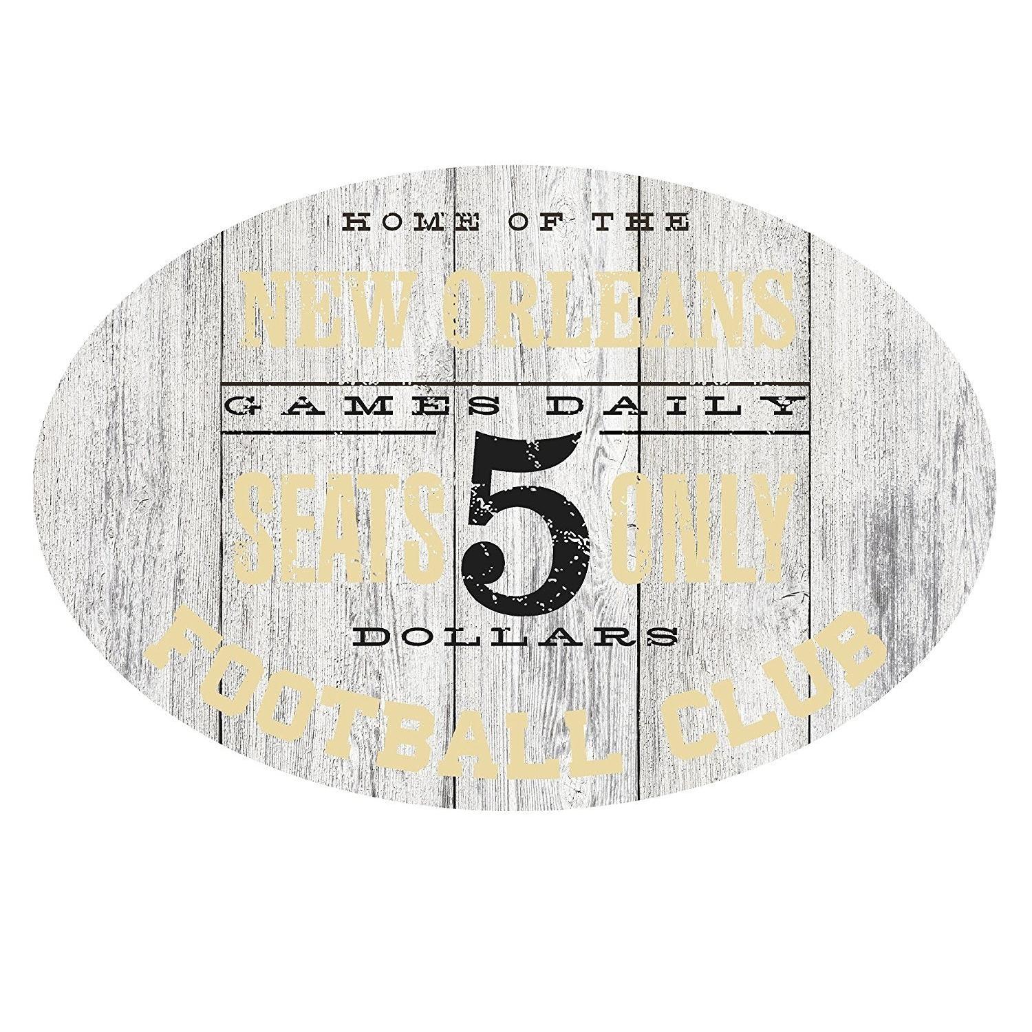 Home of the Denver Football Club Metal Sign Blue/Orange - Oval 12" x 8"-SR1 Performance