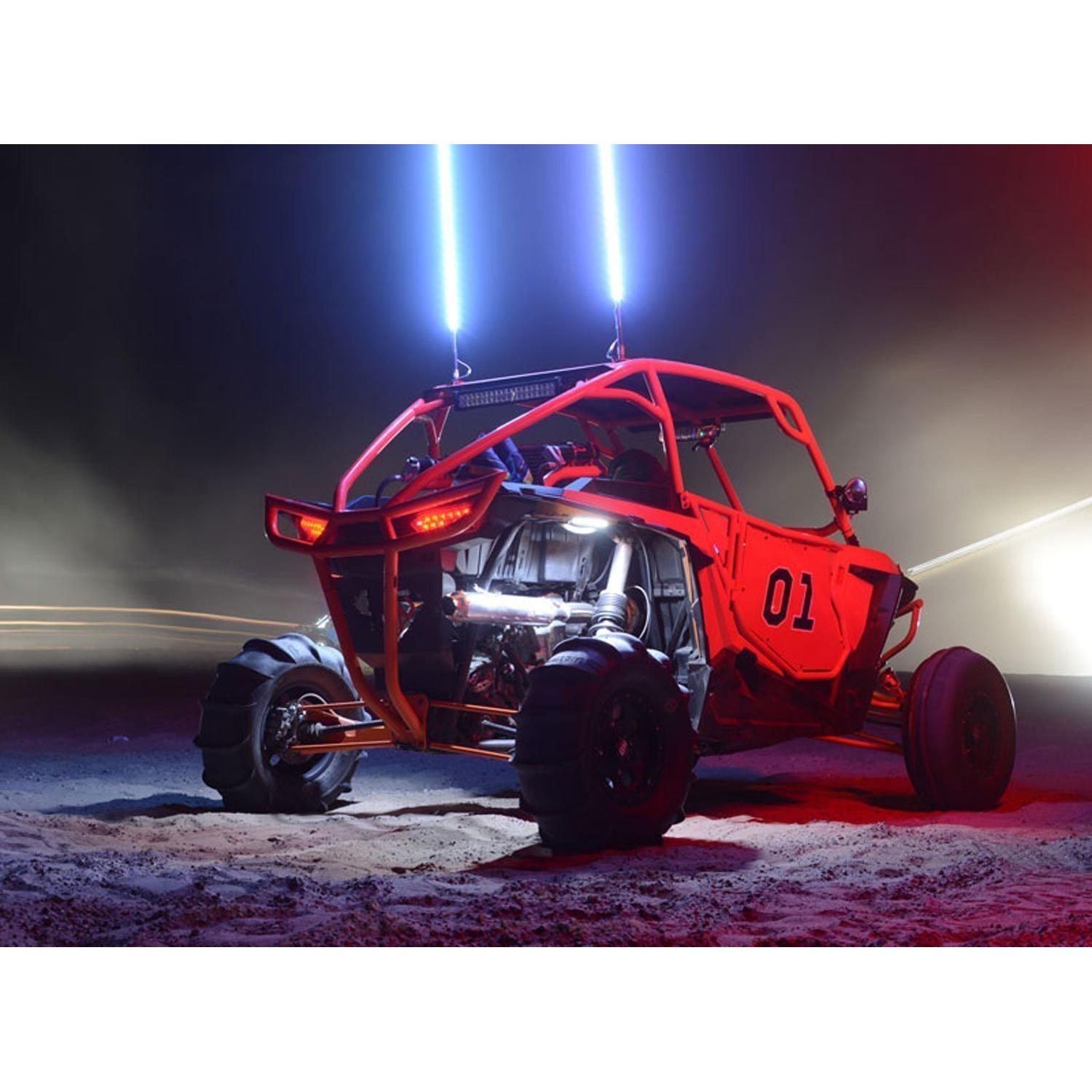 5150 Whips High Powered LED Color Changing Whip with Wireless Remote-SR1 Performance