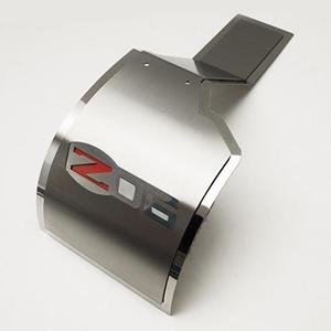 Corvette Alternator Cover - Stainless Steel : 2006-2013 C6 Z06-SR1 Performance
