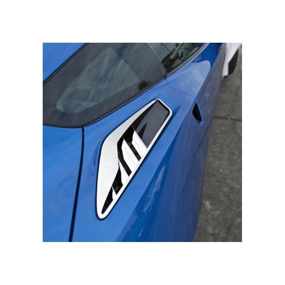 C7 Corvette Stingray Rear Quarter Vent Set 10Pc Polished-SR1 Performance