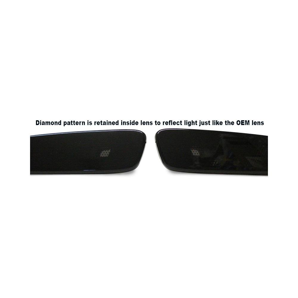 Corvette Replacement Side Marker Light 2 Pc. (Set) - Front or Rear Smoked : 2005-2013 C6, Z06, ZR1 & Grand Sport (Front Side Markers)-SR1 Performance
