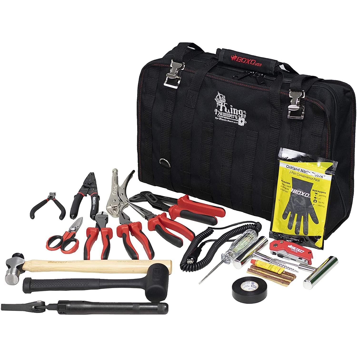 BOXO USA Heavy Duty Off-Road KOH Tool Bag & 80 Piece Tool Set PA917-SR1 Performance