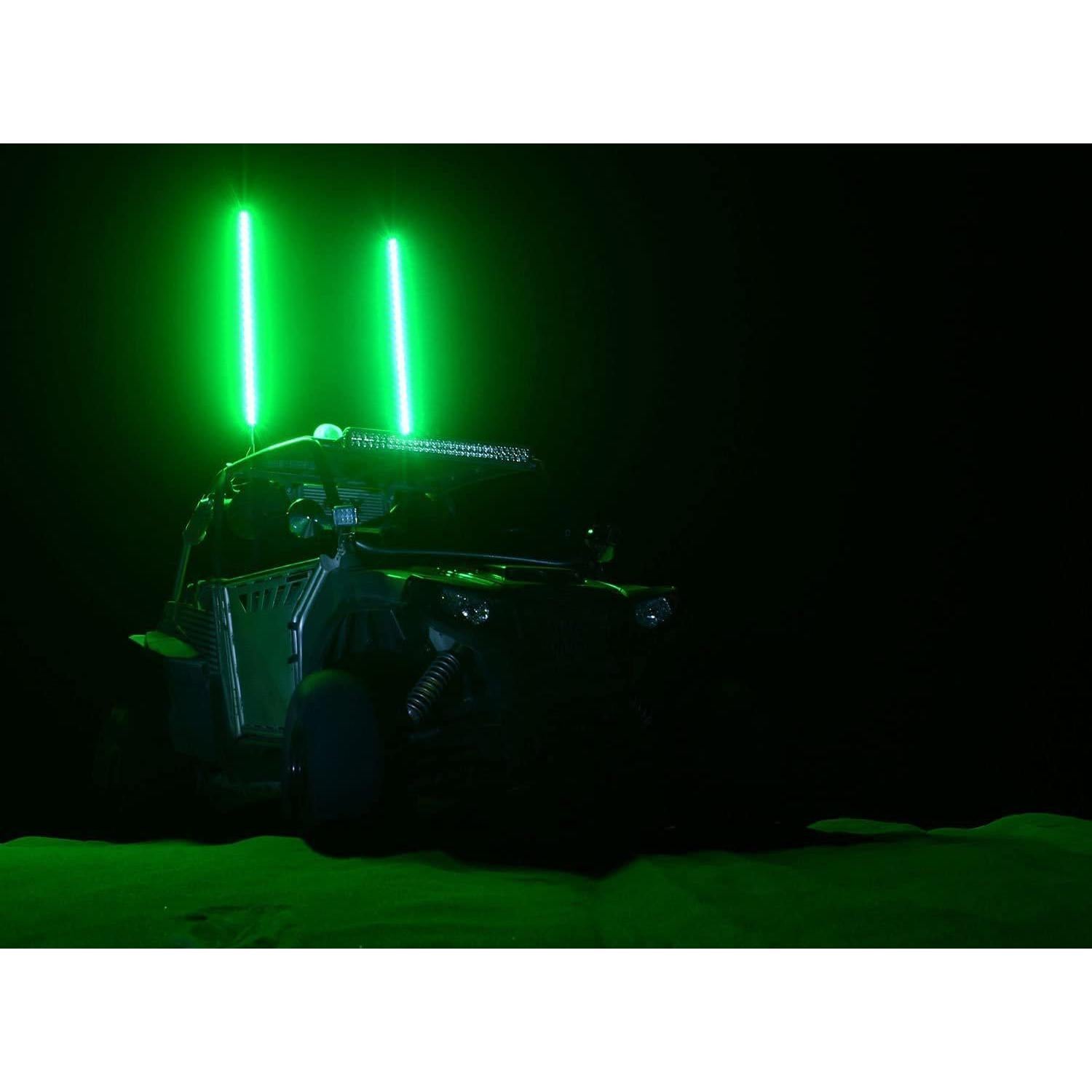 5150 Whips 187 Bluetooth Controlled LED Color Changing Whips-SR1 Performance